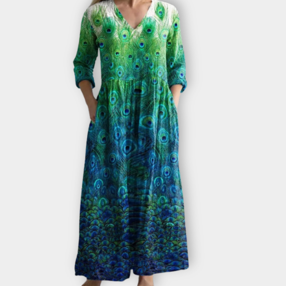 Janet Boho Maxi Dress