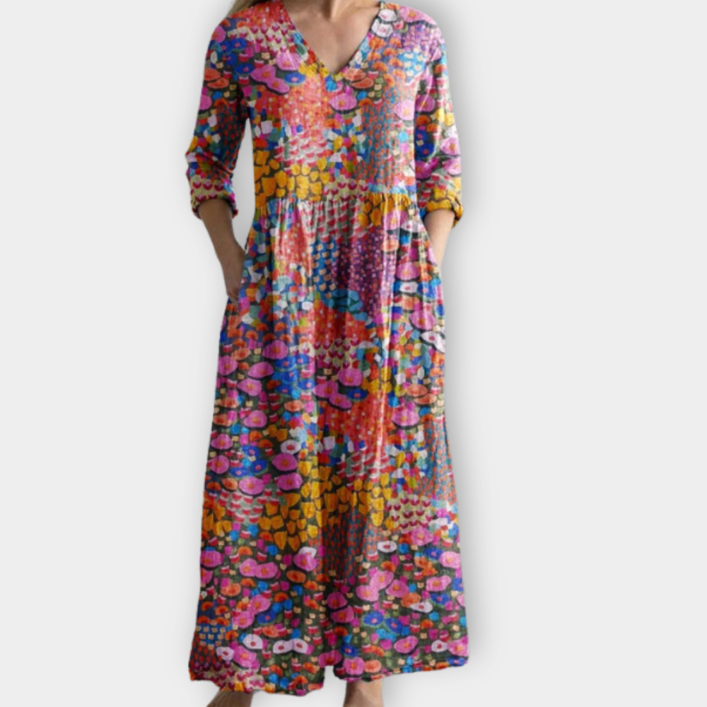 Paula Boho Maxi Dress