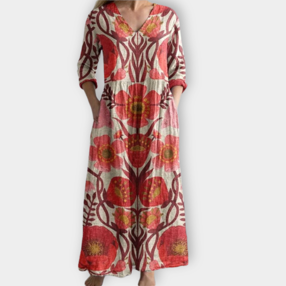 Carol Boho Maxi Dress