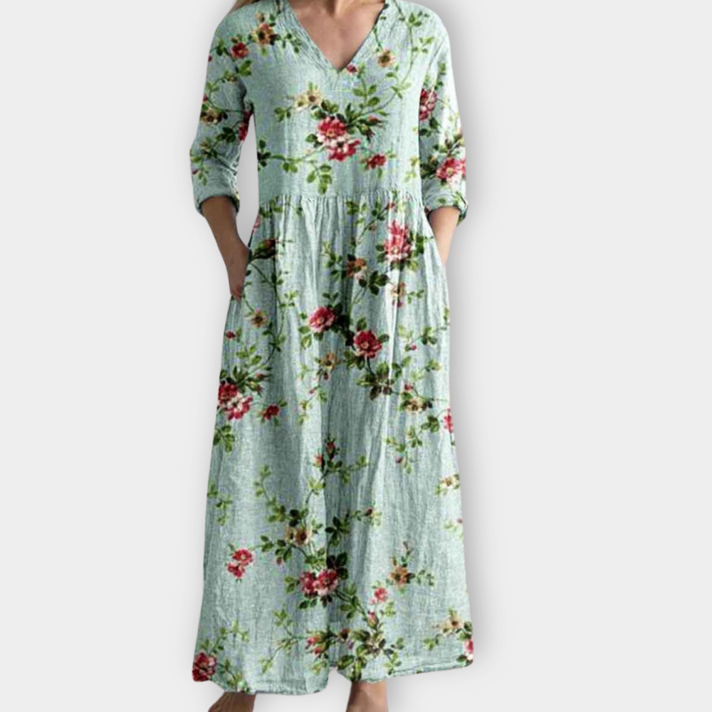 Fiona Boho Maxi Dress