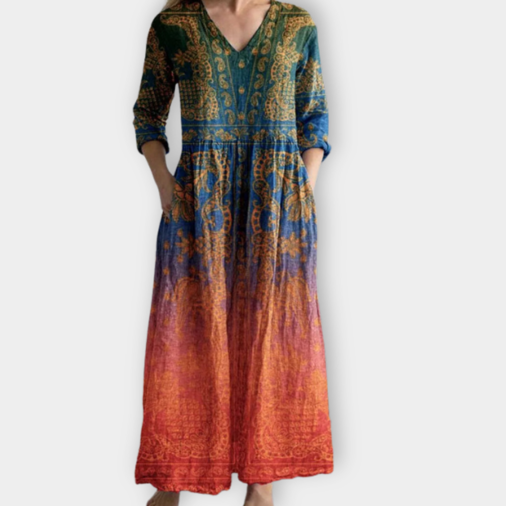 Deborah Boho Maxi Dress