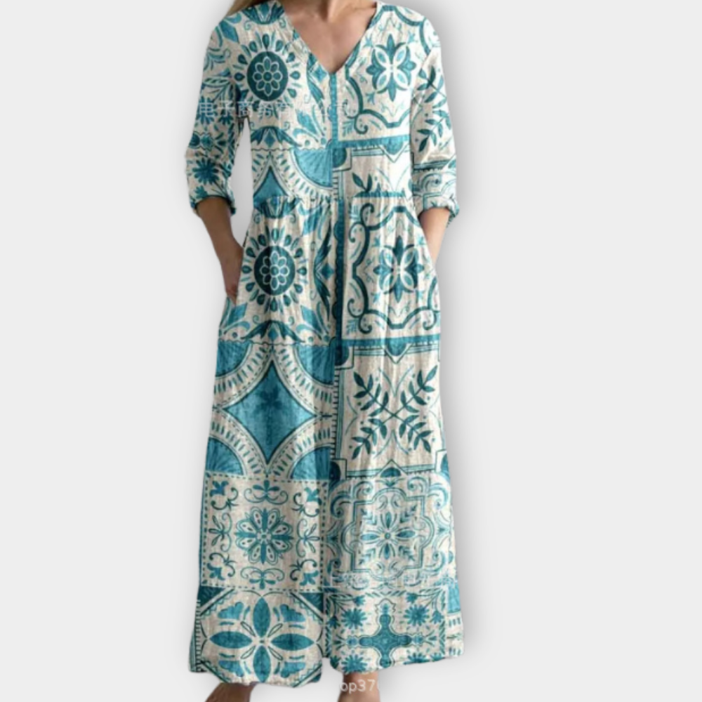 Samantha Boho Maxi Dress