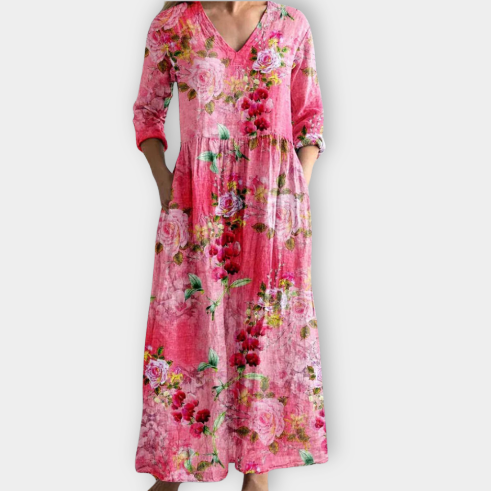 Nicola Boho Maxi Dress