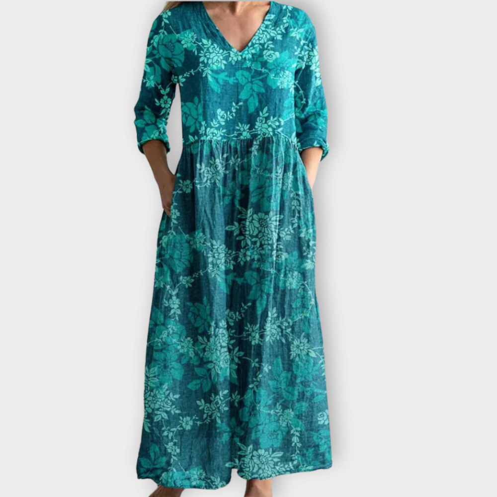 Angela Boho Maxi Dress