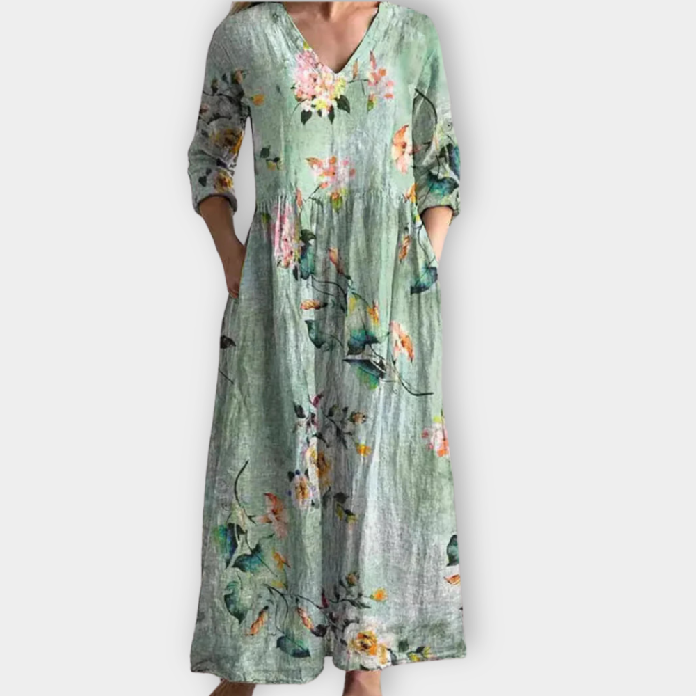 Claire Boho Maxi Dress