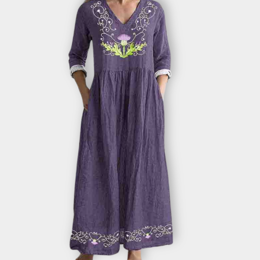 Lisa Boho Maxi Dress
