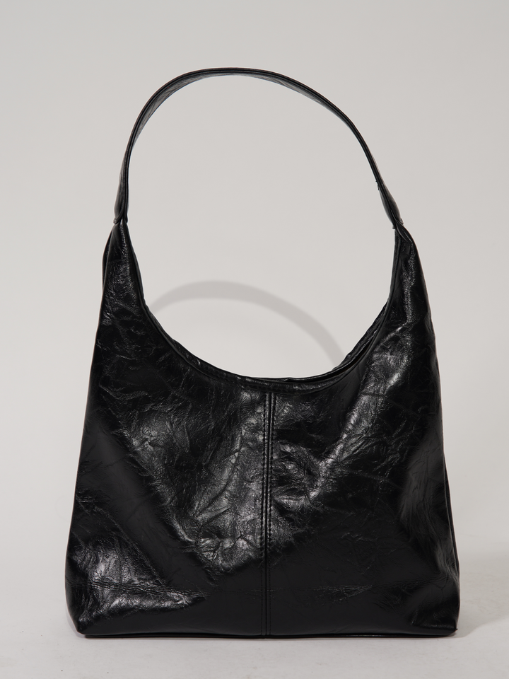 Natural Distressed Leather Tote