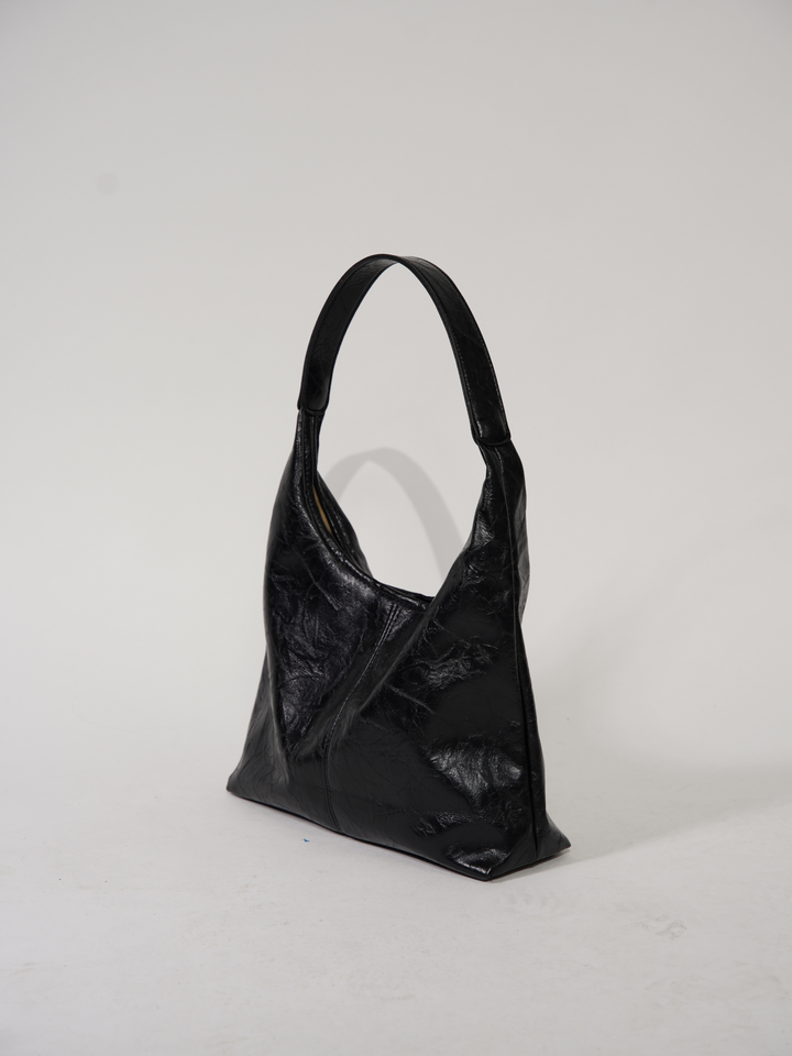 Natural Distressed Leather Tote