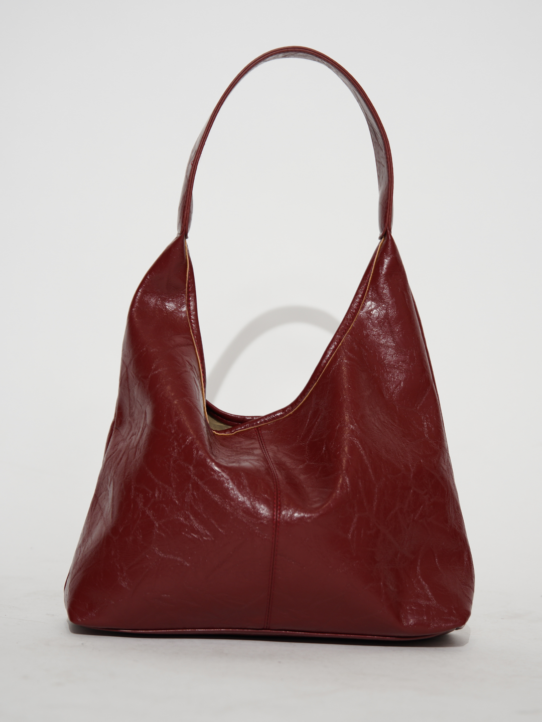 Natural Distressed Leather Tote