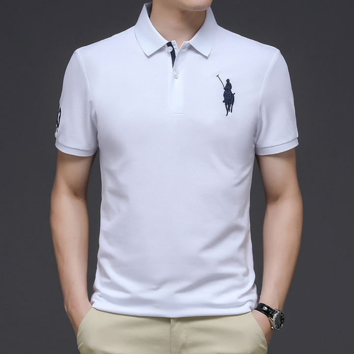 RALPH | ELEGANT POLO WITH EMBROIDERY