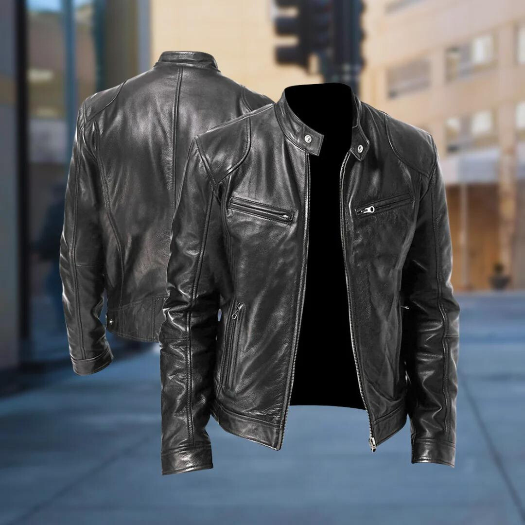 Stefan | Men's Leather Jacket