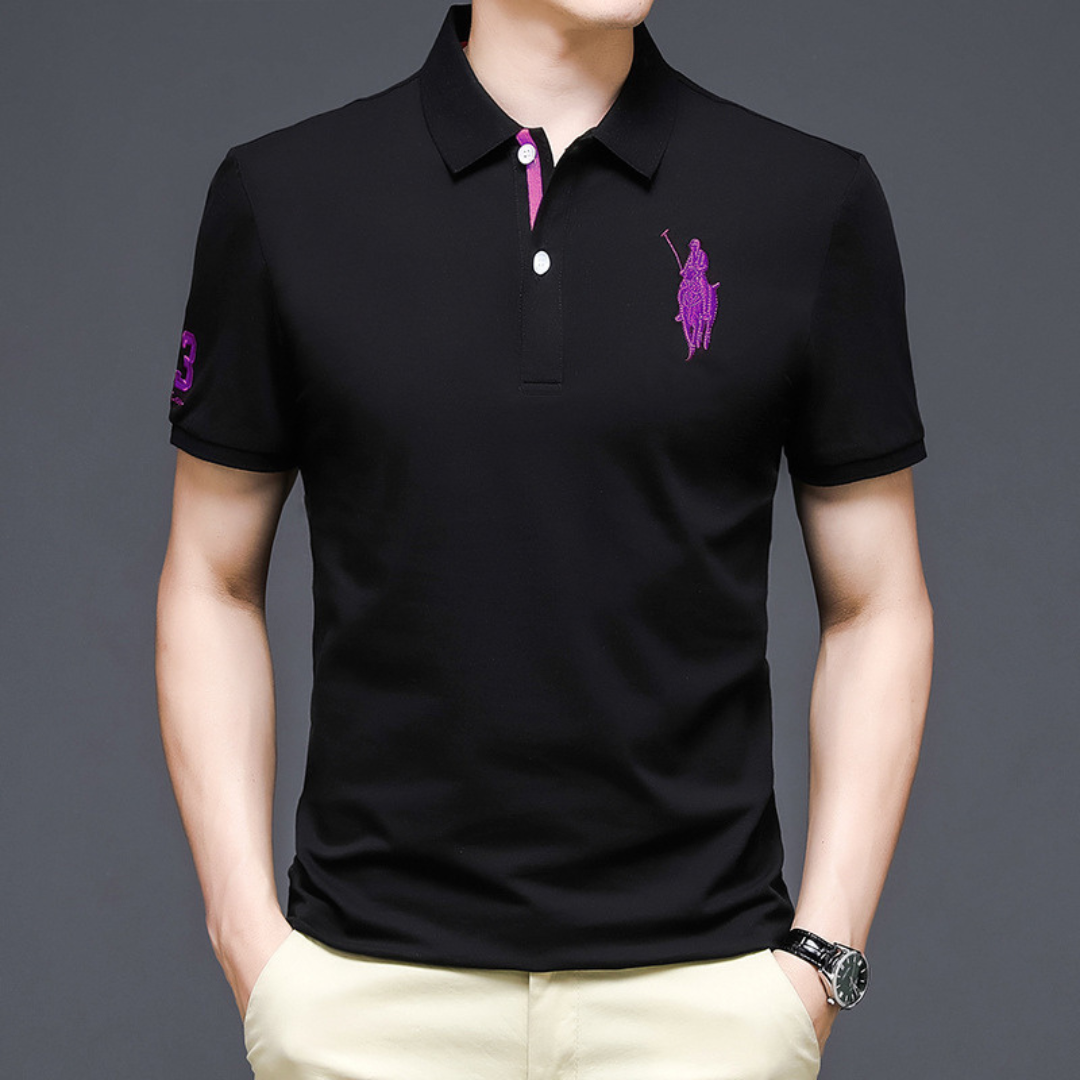 RALPH | ELEGANT POLO WITH EMBROIDERY