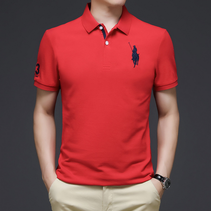 RALPH | ELEGANT POLO WITH EMBROIDERY