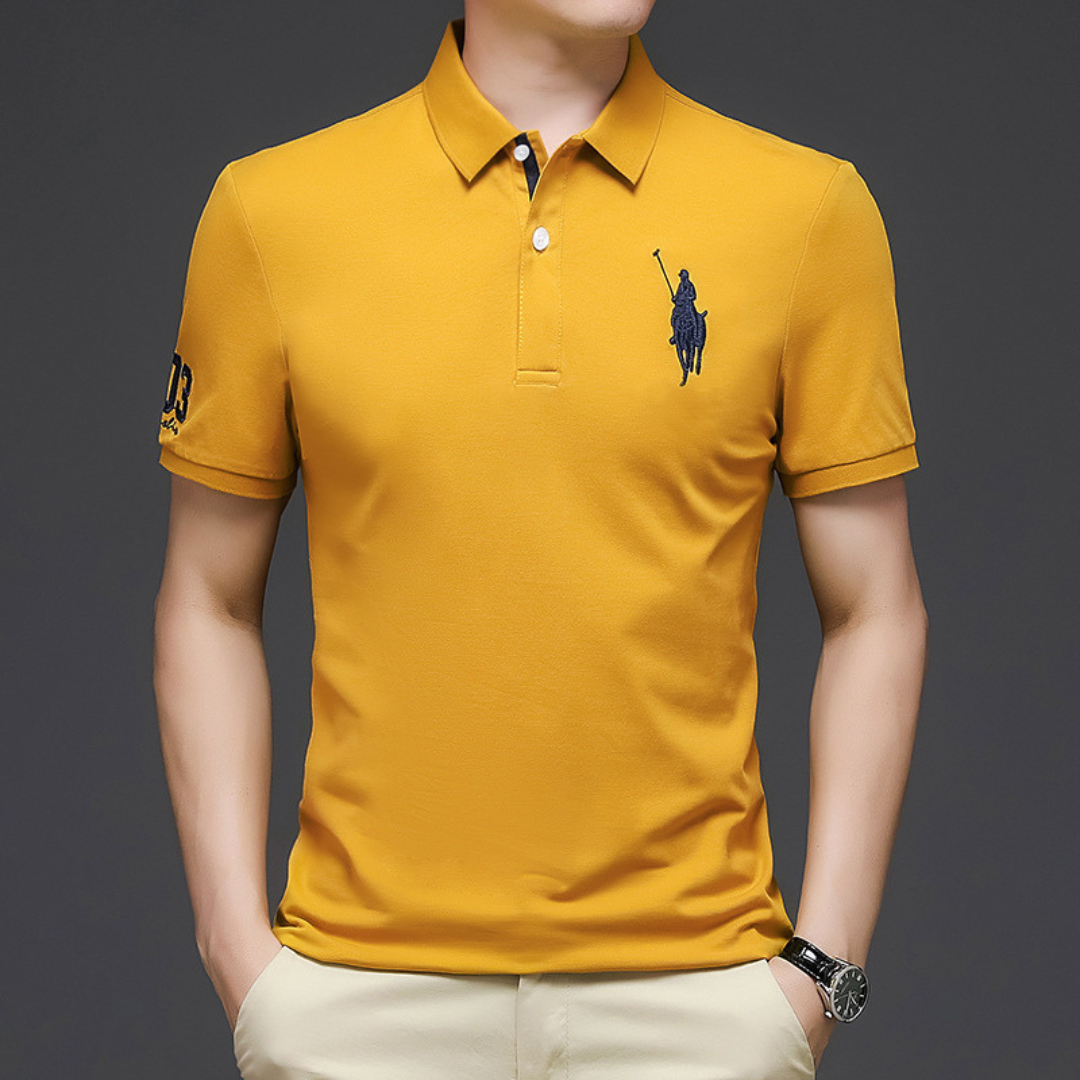 RALPH | ELEGANT POLO WITH EMBROIDERY