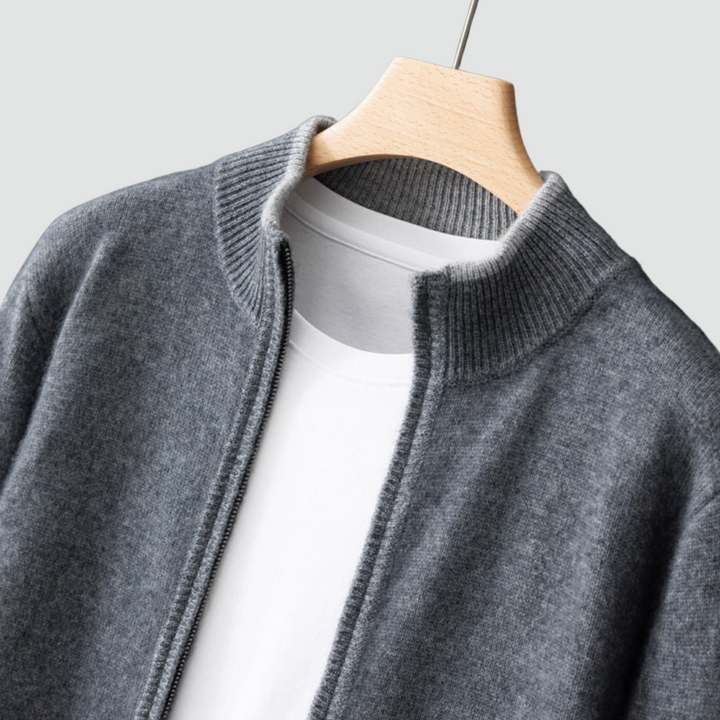 Everett - Pure Cashmere Zip