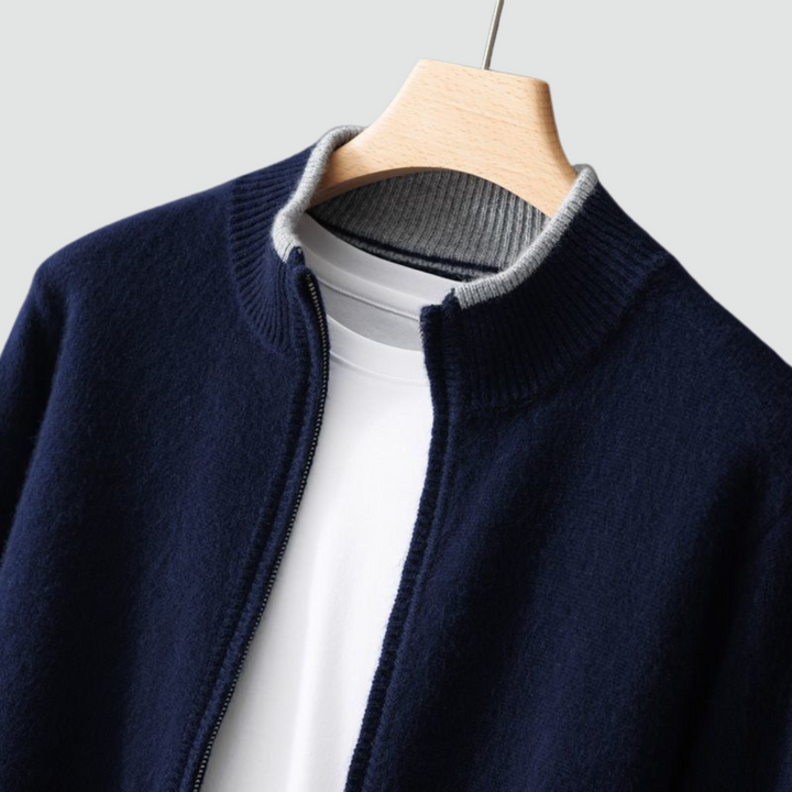 Everett - Pure Cashmere Zip