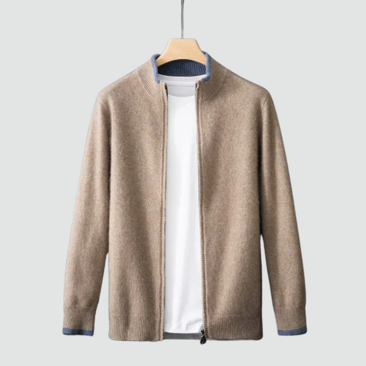 Everett - Pure Cashmere Zip