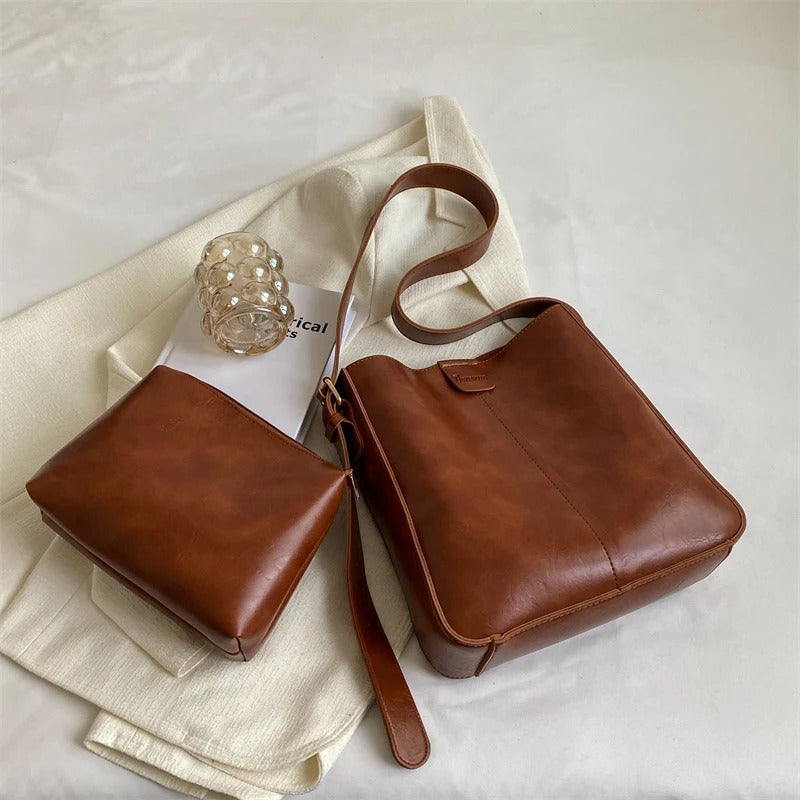 The Camilla Shoulder Bag with Pouchette