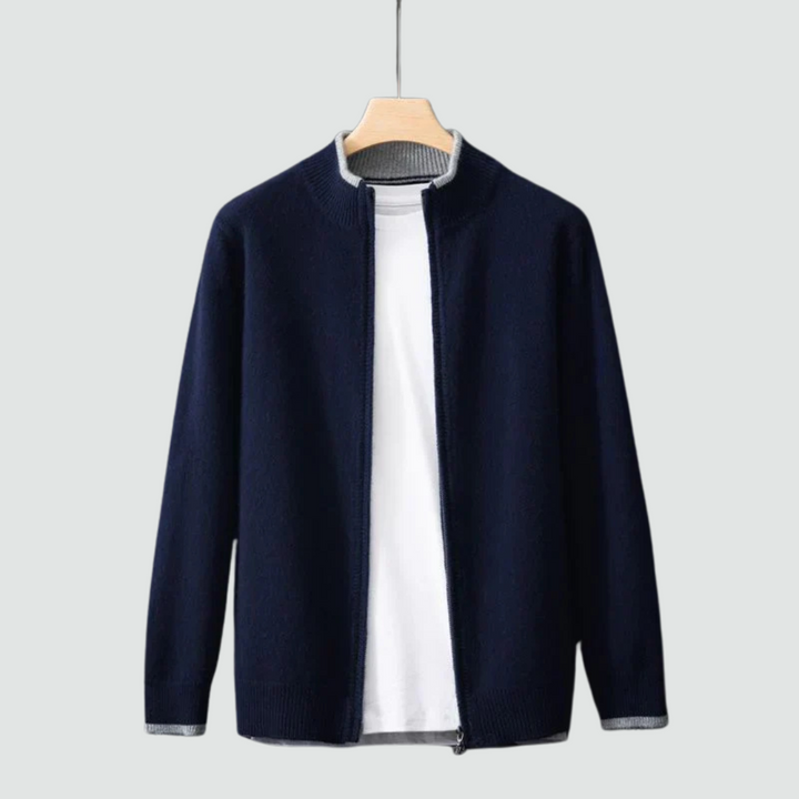 Everett - Pure Cashmere Zip