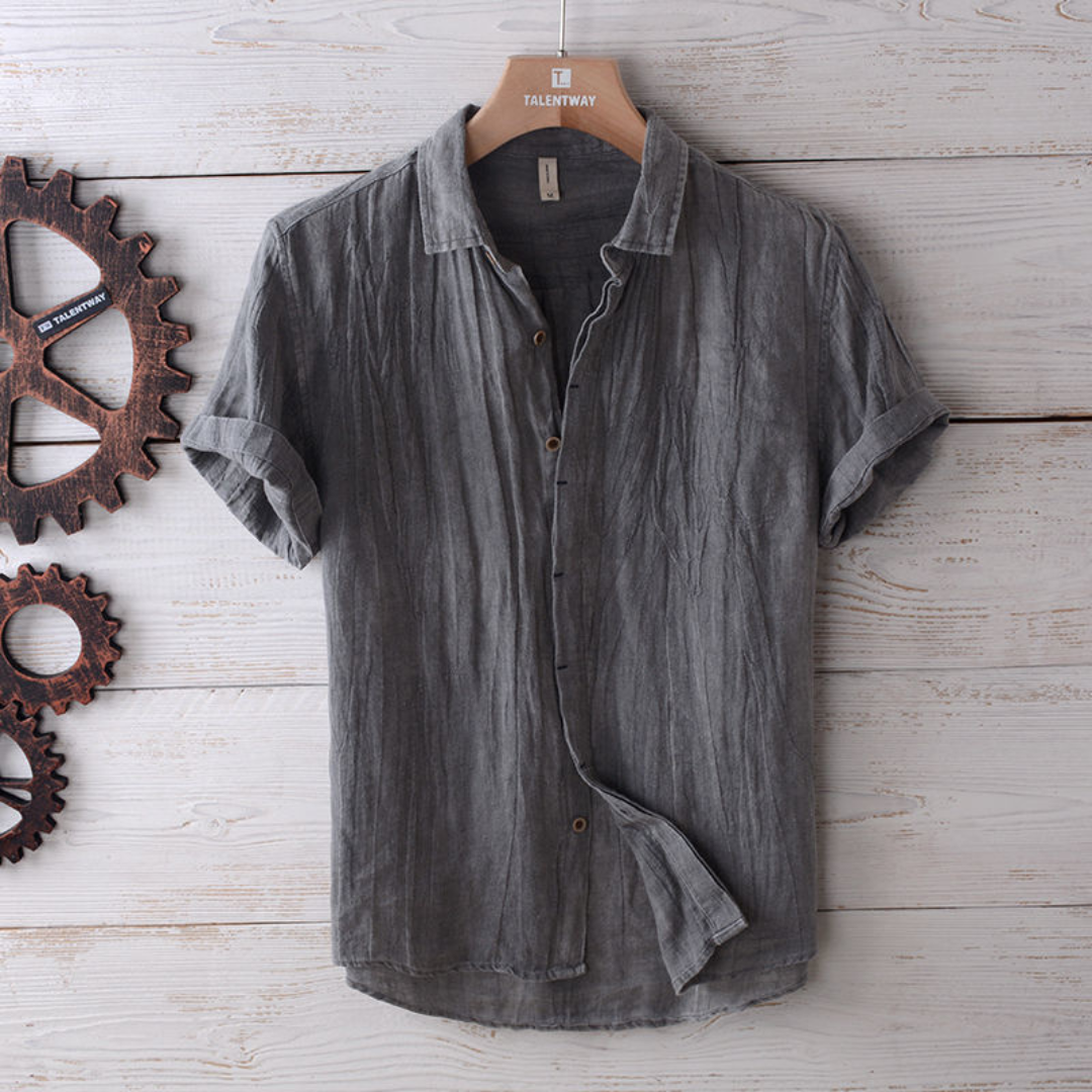 LIONEL | HANDCRAFTED LINEN SHIRT