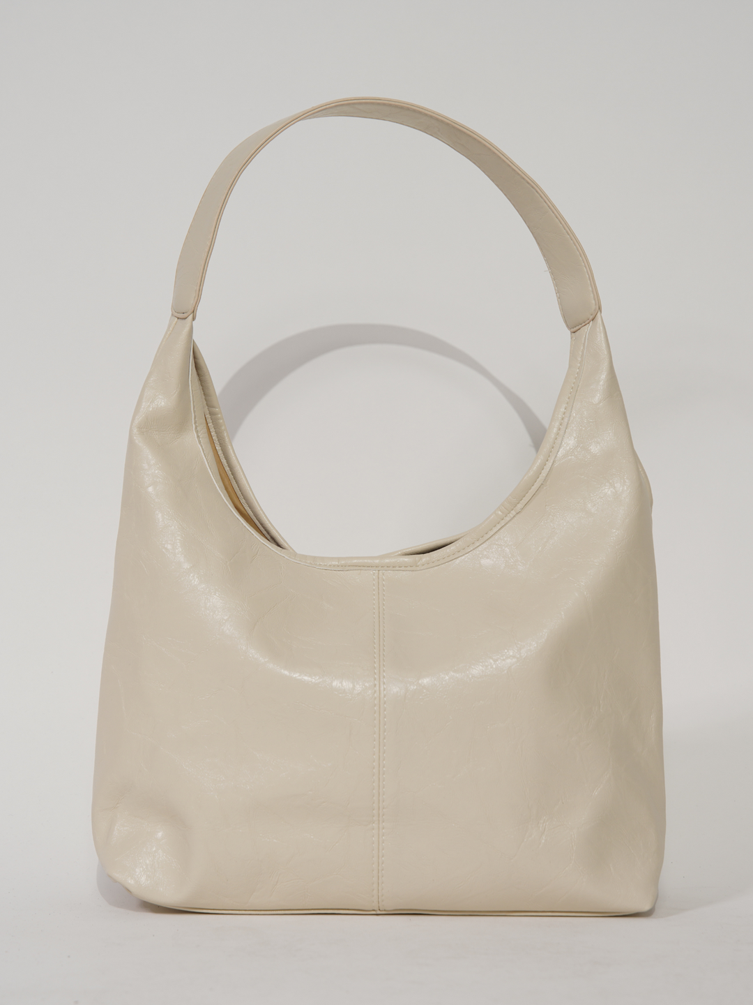 Natural Distressed Leather Tote