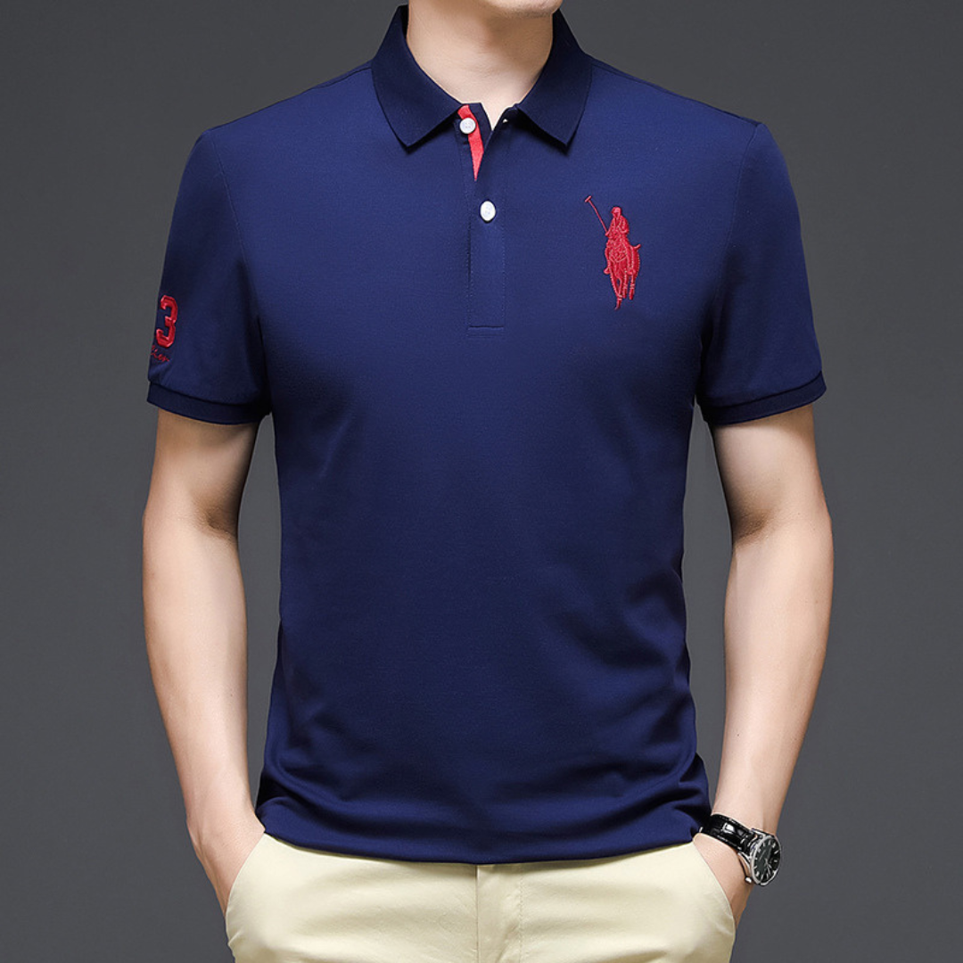 RALPH | ELEGANT POLO WITH EMBROIDERY