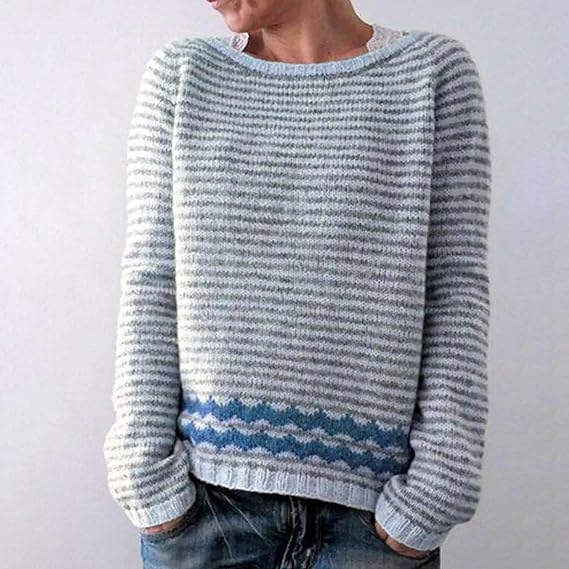 Doris - Long sleeve knitted sweater