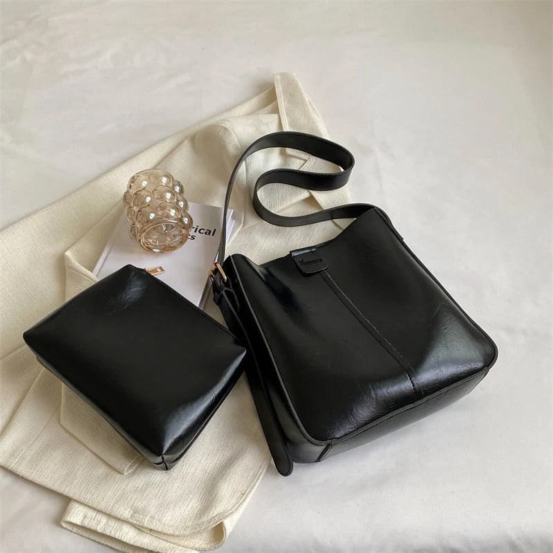 The Camilla Shoulder Bag with Pouchette