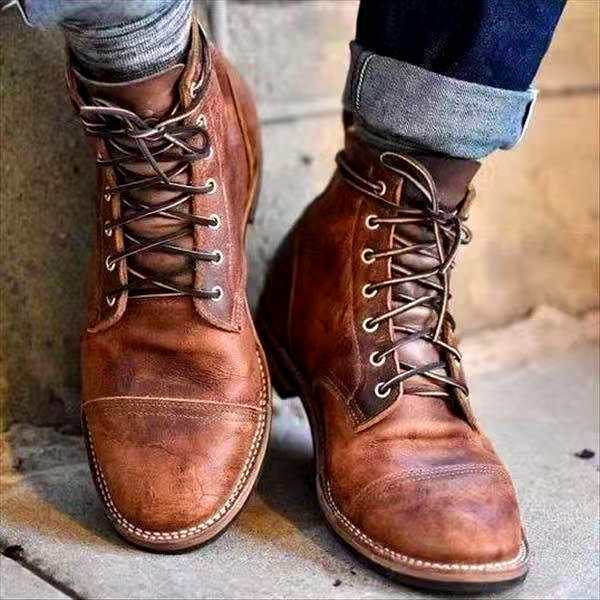 Dennis - Premium Leather Boots