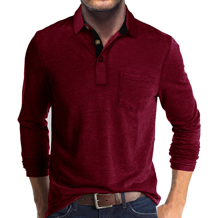 Victor - Long-Sleeve Polo Shirt