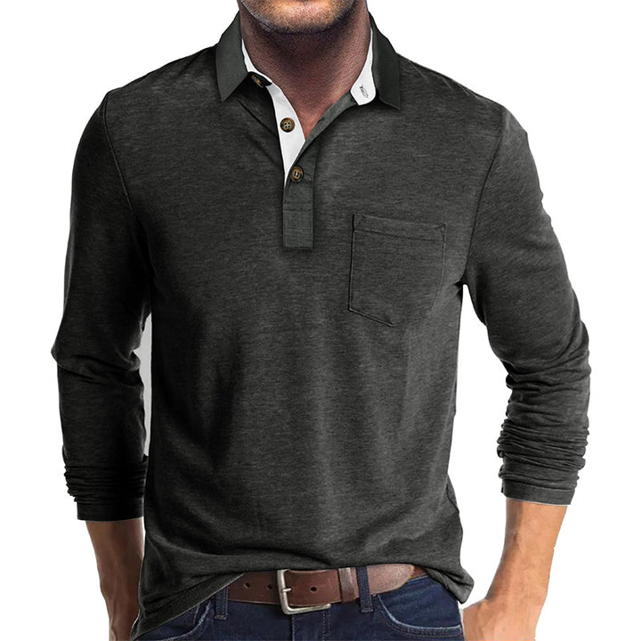 Victor - Long-Sleeve Polo Shirt