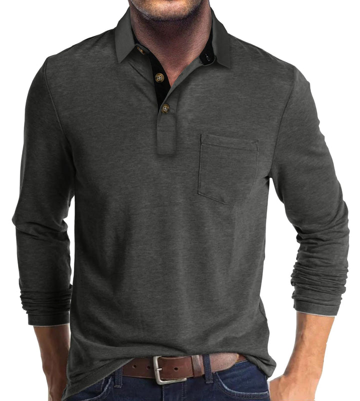 Victor - Long-Sleeve Polo Shirt