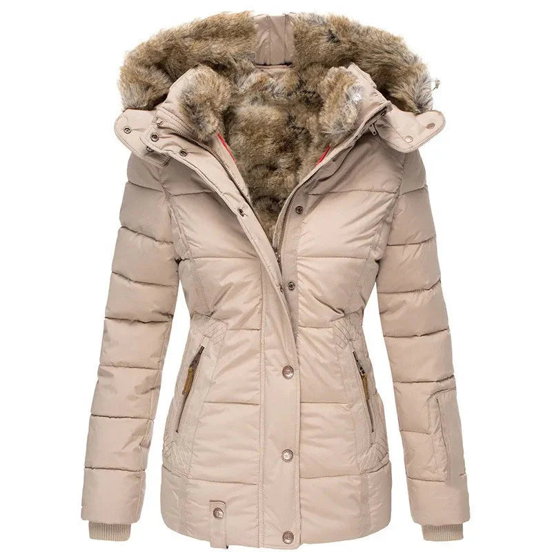 Hanna - Warm Fur-Lined Winter Coat