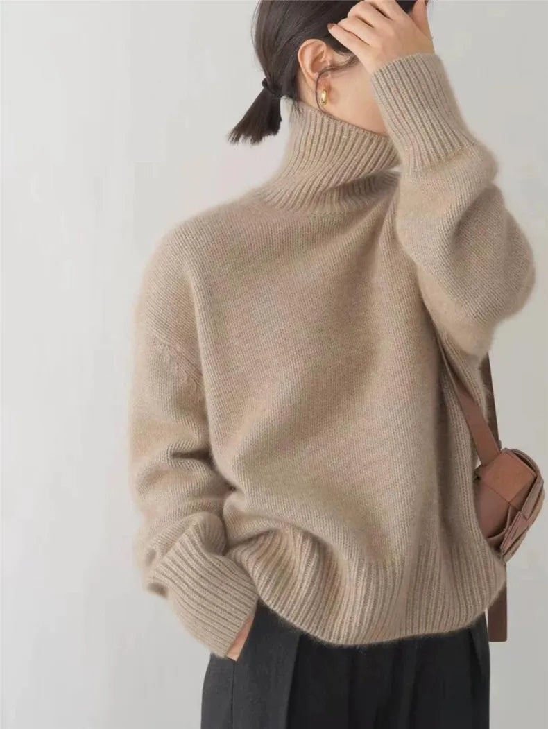 Mariam - Turtleneck Cashmere Sweater