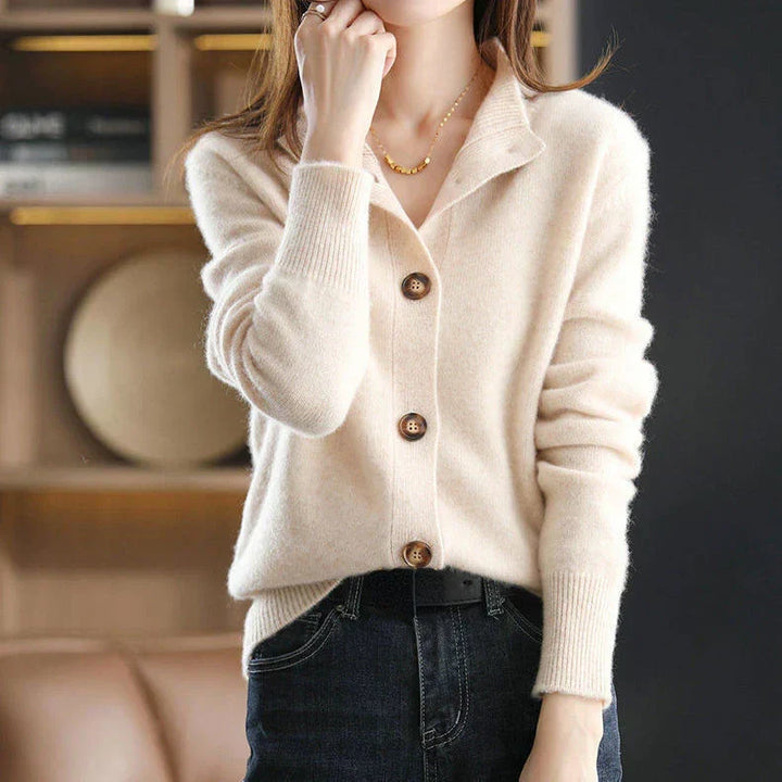 Laure | Classic Cashmere Cardigan