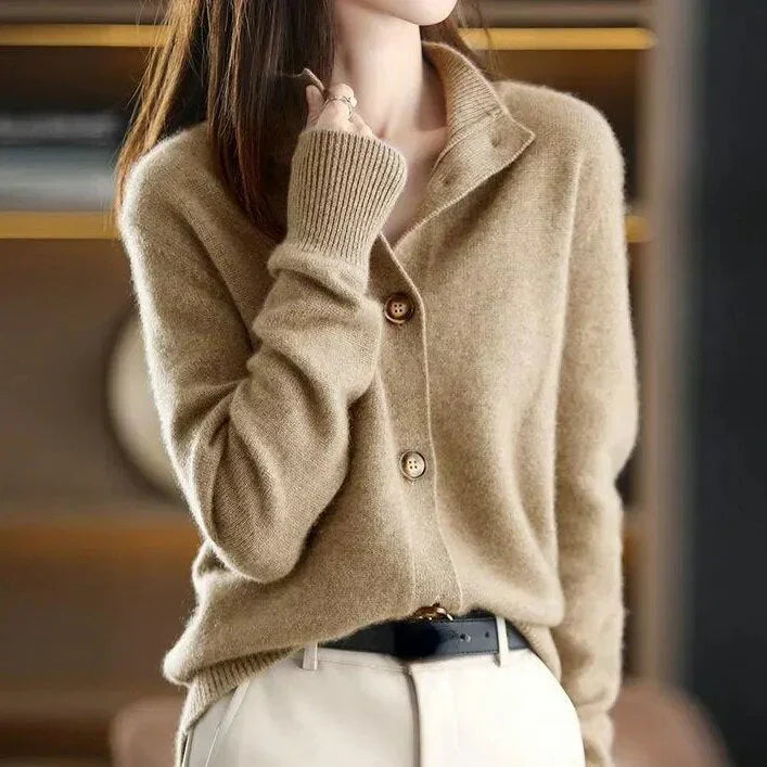 Laure | Classic Cashmere Cardigan