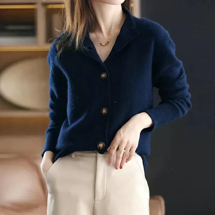 Laure | Classic Cashmere Cardigan