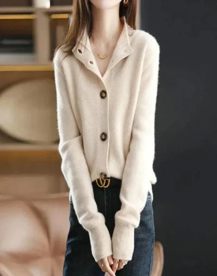 Laure | Classic Cashmere Cardigan