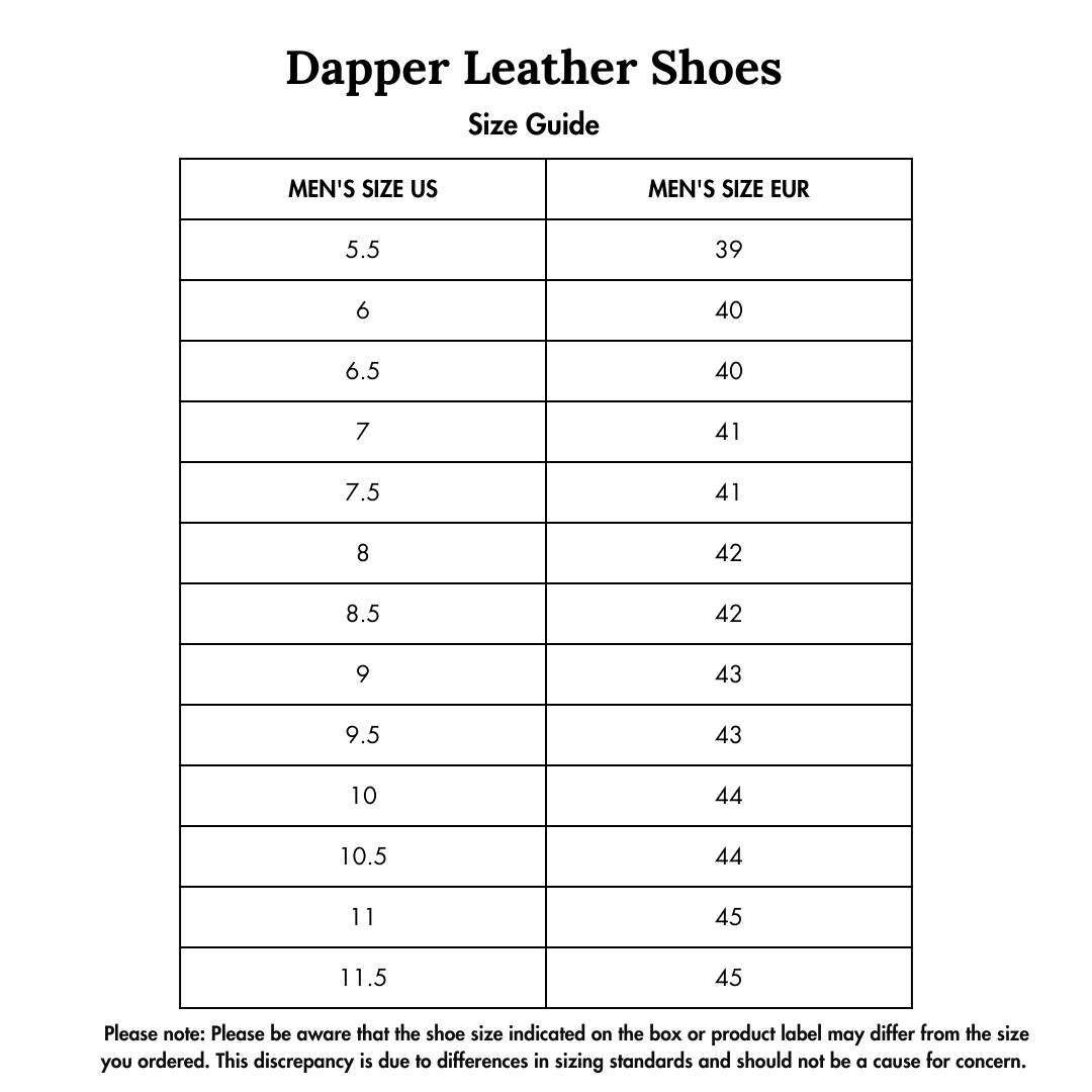 Dapper Leather Shoes