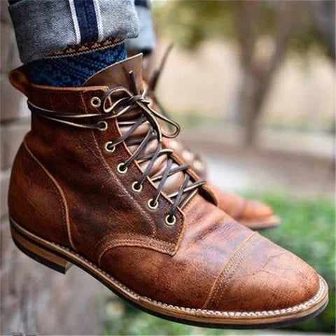 Dennis - Premium Leather Boots