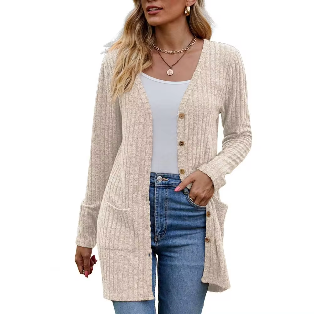 CORDULA | KNITTED CARDIGAN WITH POCKETS