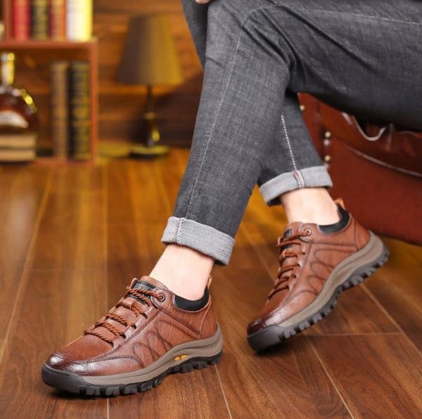 Matt - Hand Stitched Leather Casual Men's Shoes