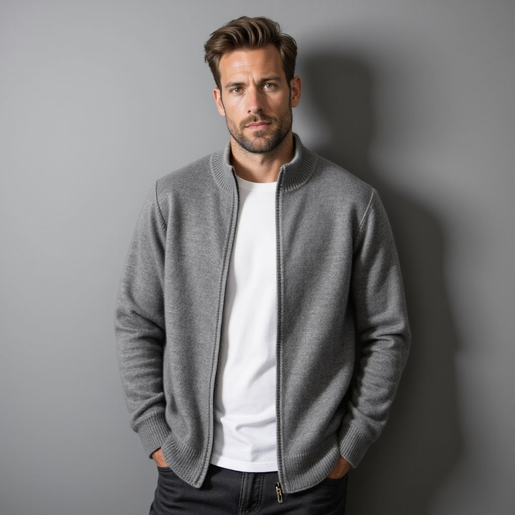 Everett - Pure Cashmere Zip