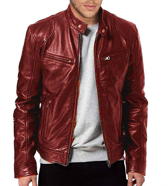 Stefan | Men's Leather Jacket