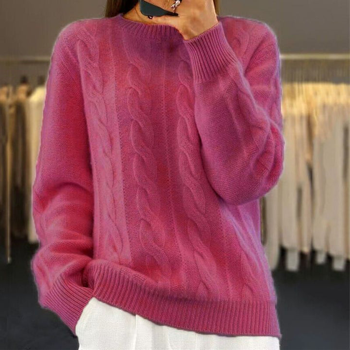 Olivia - Warm Knitted Sweater